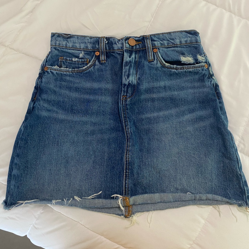 BLANK NYC Denim Mini Skirt